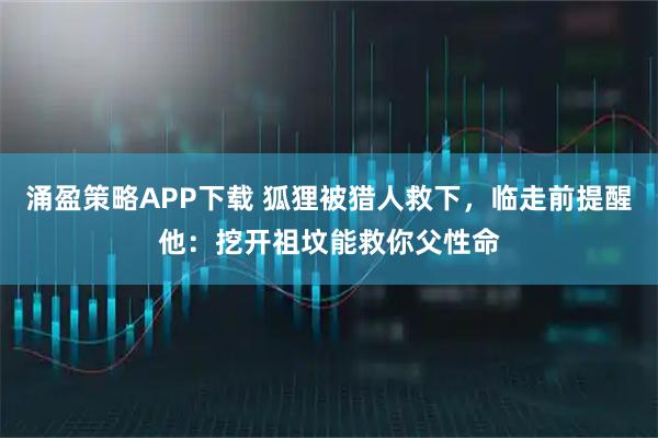 涌盈策略APP下载 狐狸被猎人救下，临走前提醒他：挖开祖坟能救你父性命